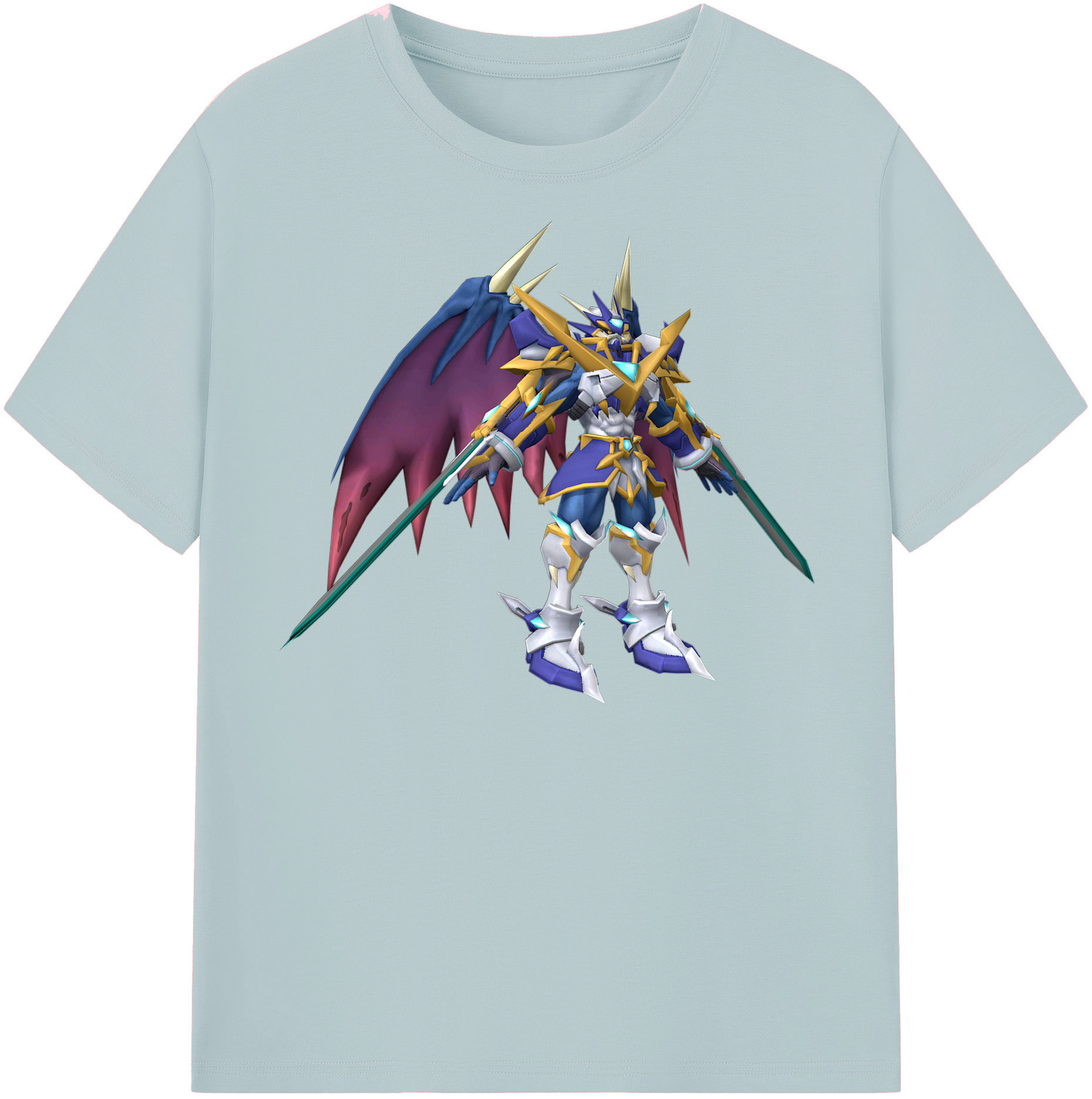 （画像用） Digimon デジタルモンスター/デジモン 綿100％半袖Tシャツ（フロントプリント）